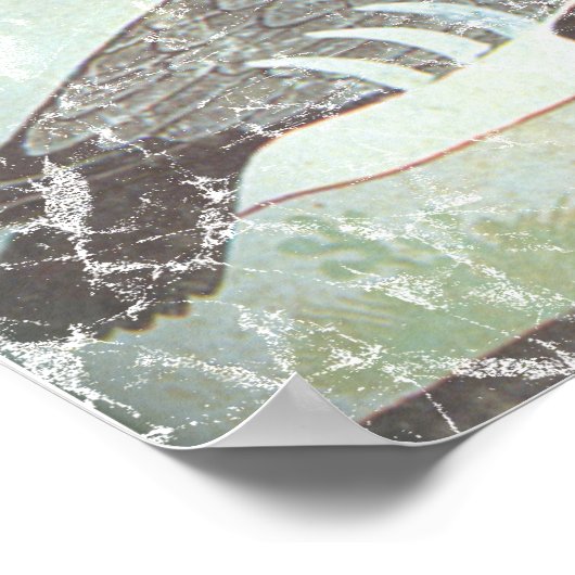 Zwei Gänse Poster (Ecke)