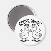 Zwei Gänsefaustschläge Magnet (Vorderseite/Rückseite)