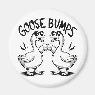 Zwei Gänsefaustschläge Magnet