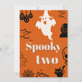 ZWEI GEBURTSTAGLICHE EINLADUNGEN (Rückseite)