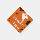ZWEI GEBURTSTAGNAPKINS SPOOKY SERVIETTE (Ecke)