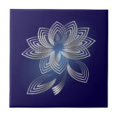 Zwei gefallene Blätter Fliese (Vorderseite)