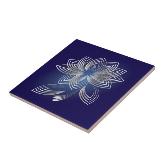 Zwei gefallene Blätter Fliese (Seite)