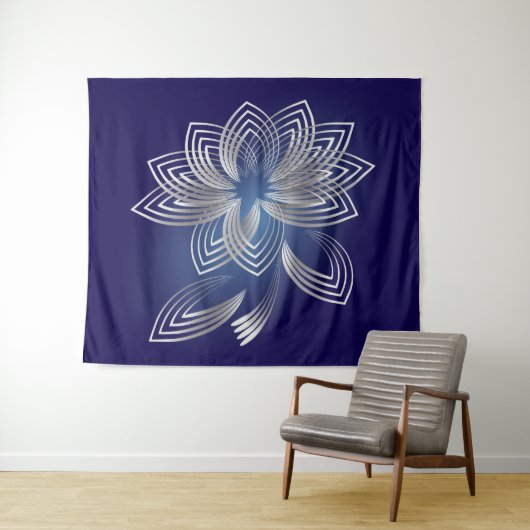 Zwei gefallene Blätter Wandteppich (Beispiel (Horizontal))