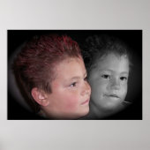 Zwei gegenübergestellt poster (Vorne)