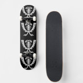 Zwei gehackter Weißadler Skateboard (Vorne)
