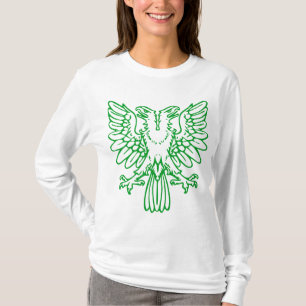 Zwei gehärtete Adler - grüne Gras T-Shirt