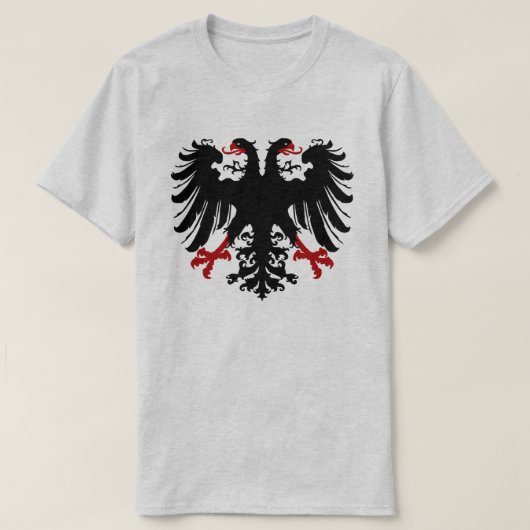 Zwei gehärtete Adler T-Shirt (Design vorne)