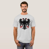 Zwei gehärtete Adler T-Shirt (Vorne ganz)