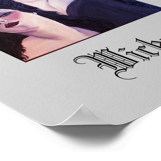 Zwei geheftete Hexen Poster (Ecke)