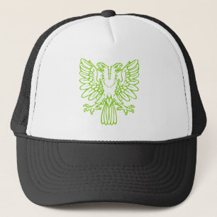 Zwei geheuerte Adler - Martian Green Truckerkappe