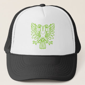 Zwei geheuerte Adler - Martian Green Truckerkappe
