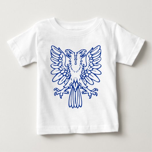 Zwei geheuerte Adler - Navy Blue Baby T-shirt (Vorderseite)