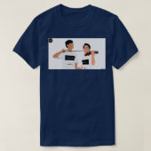 zwei Geigen T-Shirt (Design vorne)