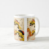 Zwei Geisha Fine Art Kaffeetasse (VorderseiteRechts)