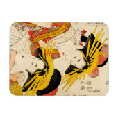 Zwei Geisha Fine Art Magnet (Horizontal)
