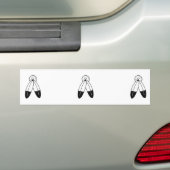 Zwei-Geist-Flagge Autoaufkleber (Auf Auto)