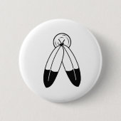 Zwei-Geist-Flagge Button (Vorderseite)