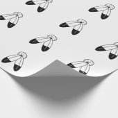 Zwei-Geist-Flagge Geschenkpapier (Ecke)