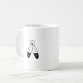 Zwei-Geist-Flagge Kaffeetasse (Vorderseite Links)