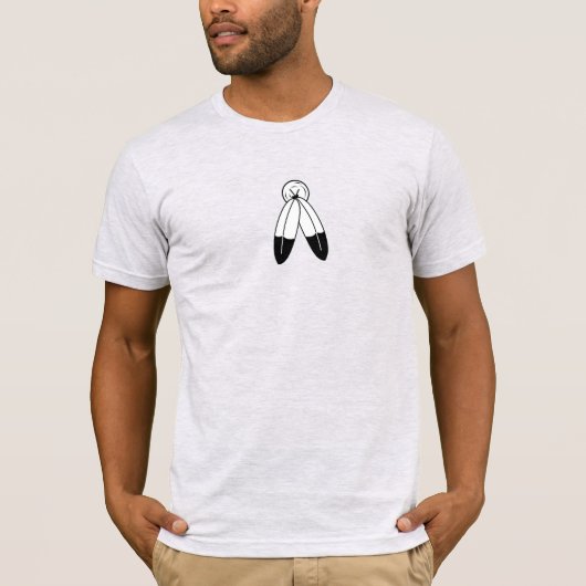 Zwei-Geist-Flagge T-Shirt (Vorderseite)