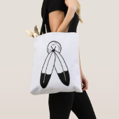 Zwei-Geist-Flagge Tasche (Von Nahem)