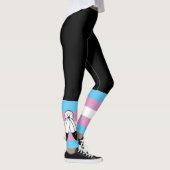 Zwei-Geist-Trans-Pride-Flagge Leggings (Rechts)