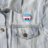 Zwei-Geist-Trans-Stolperflagge Button (Beispiel)