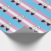 Zwei-Geist-Trans-Stolperflagge Geschenkpapier (Ecke)