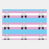 Zwei-Geist-Trans-Stolperflagge Geschenkpapier Set (Vorderseite 3)