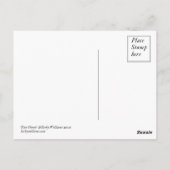 Zwei Geisterpostkarten Postkarte (Rückseite)