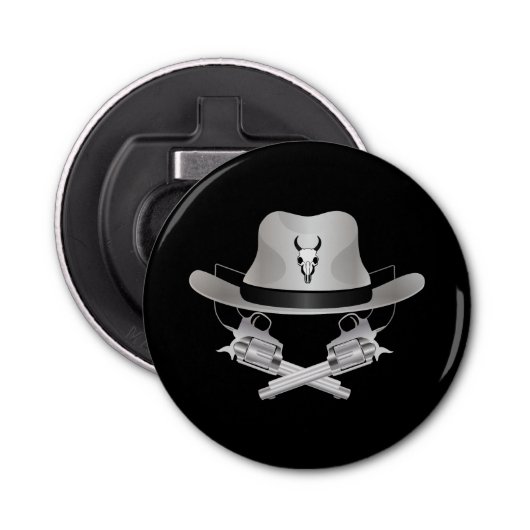 Zwei gekreuzte Gewehre und Hut Flaschenöffner (Vorderseite)