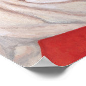 Zwei gelbe Labradors-Artwork Poster (Ecke)