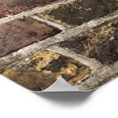 Zwei Gelbziegelposter Poster (Ecke)