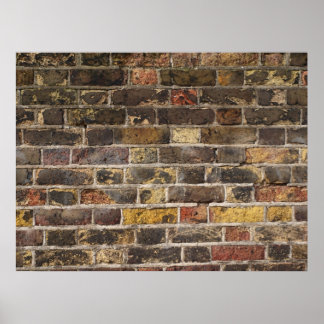 Zwei Gelbziegelposter Poster