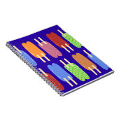 Zwei Gemusterte Pop Notizblock (Rechte Seite)