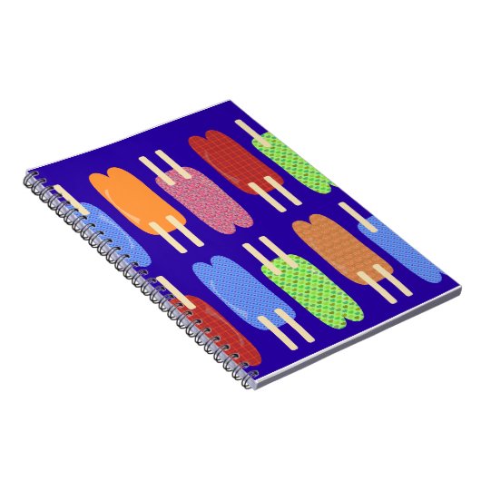 Zwei Gemusterte Pop Notizblock (Rechte Seite)