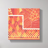 Zwei geometrische Formen Compositionen Art Canva P Leinwanddruck (Vorderseite)