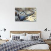 Zwei Geräte mit Box-Typ verpackt Leinwanddruck (Insitu (Schlafzimmer))