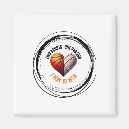 Zwei Gerichte Magnet (Vorne)