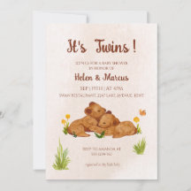 Zwei geschlechtsneutrale Babydusche