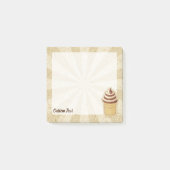 Zwei Geschmacksrichtungen Eiscreme-Cup Post-it Klebezettel (Vorderseite)