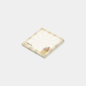 Zwei Geschmacksrichtungen Eiscreme-Cup Post-it Klebezettel (angewinkelt)