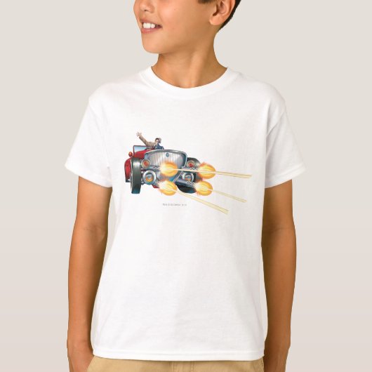 Zwei-Gesichter-Auto T-Shirt (Vorderseite)