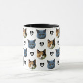 Zwei Gesichter für Haustiere, erstellen Sie Ihr ei Tasse (Zentrum)