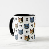 Zwei Gesichter für Haustiere, erstellen Sie Ihr ei Tasse (Vorderseite Links)