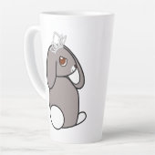 Zwei Gesichter von P.Lot Latte-Tasse Milchtasse (Linke Ecke)