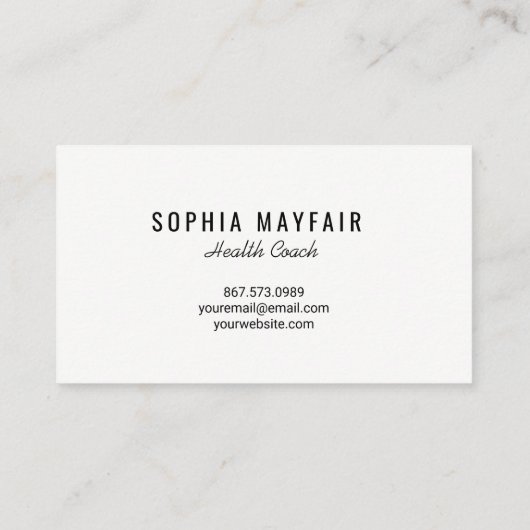 Zwei getönte Wasserfarbenkarte Visitenkarte (Rückseite)