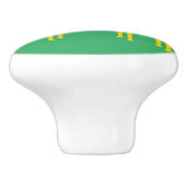 Zwei Giraffen Keramikknauf (Seitenansicht)