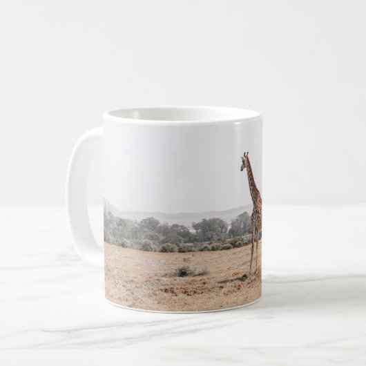 ZWEI GIRAFFES KAFFEETASSE (Vorderseite Links)